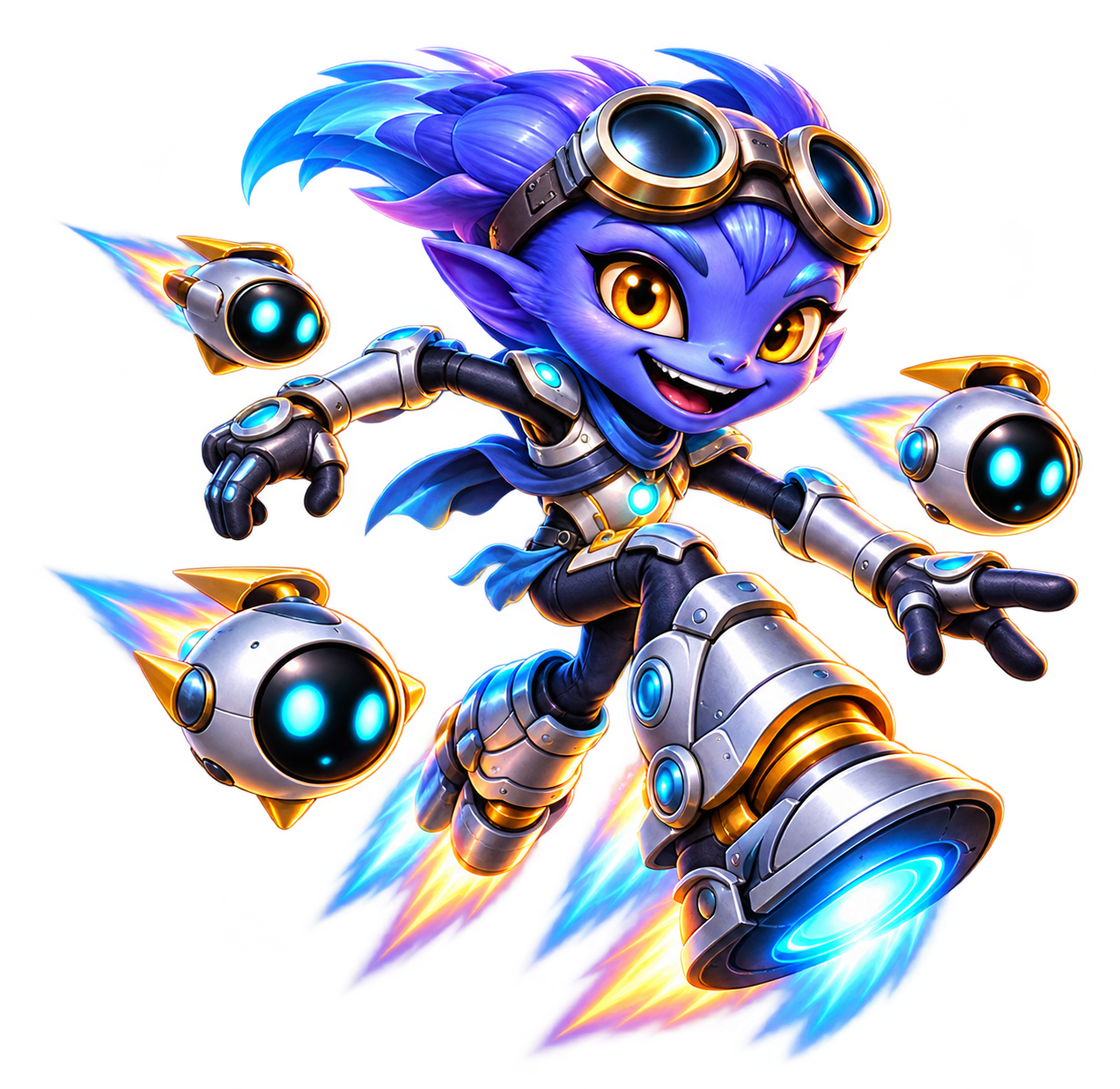 Jacker and his comet companions